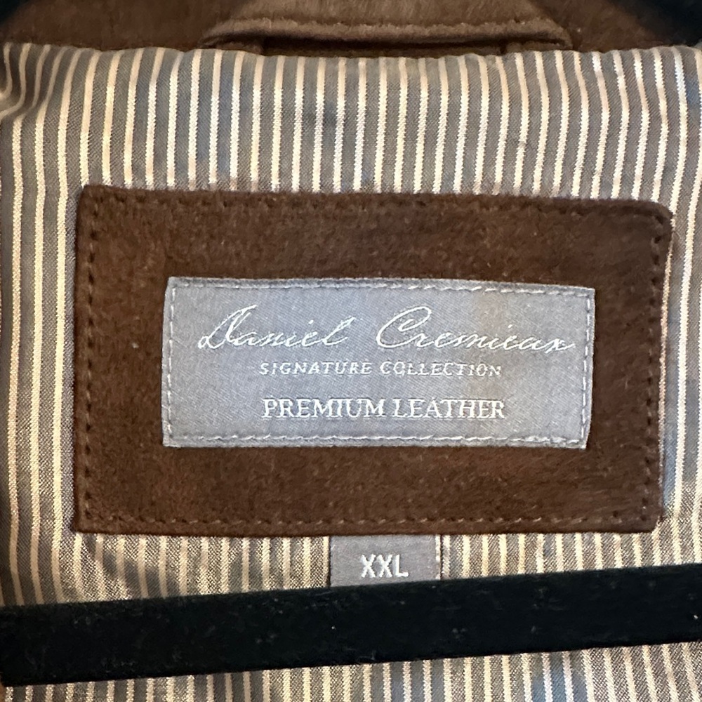 Daniel Cremieux Brown Trench Coat - Picture 2 of 5